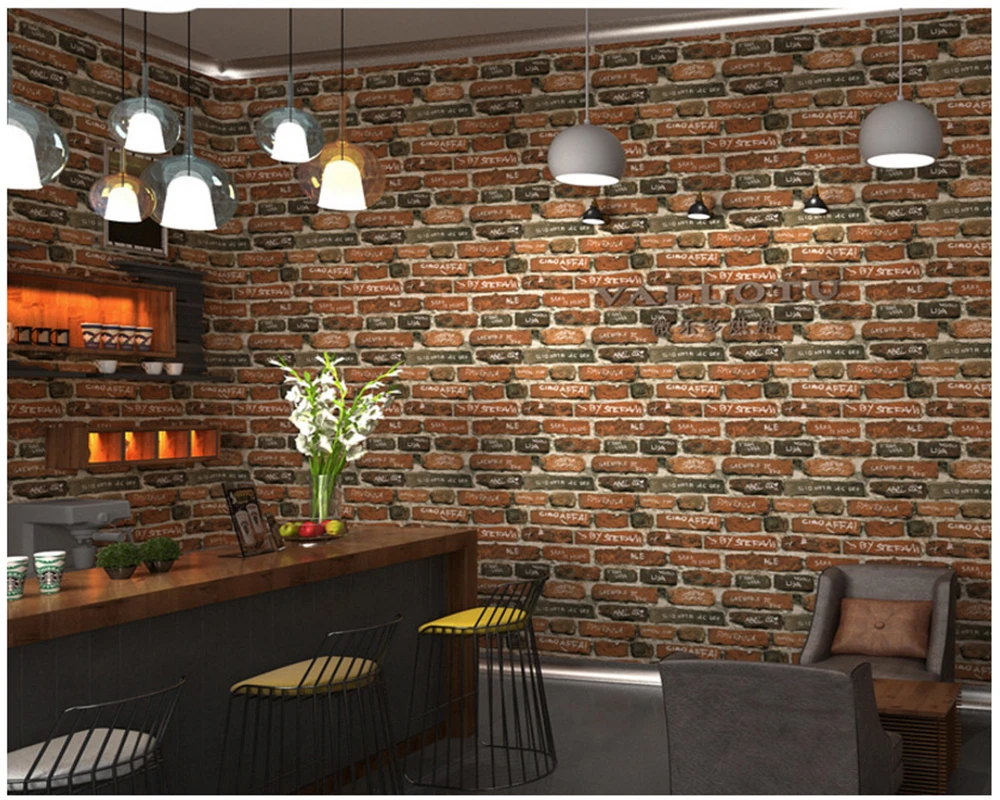 beibehang wall papers home decor Personality English alphabet background bedroom industrial wind retro nostalgic brick wallpaper
beibehang wall papers home decor Personality English alphabet background bedroom industrial wind retro nostalgic brick wallpaper