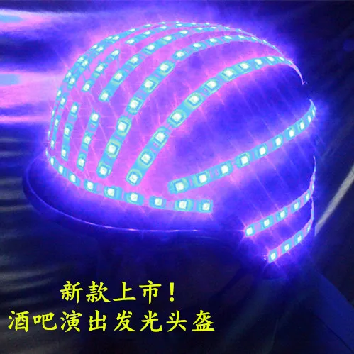 Free Shipping LED Lighting Flashing Helmet Stage Dance Performances LED Luminous Costumes
Free Shipping LED Lighting Flashing Helmet Stage Dance Performances LED Luminous Costumes