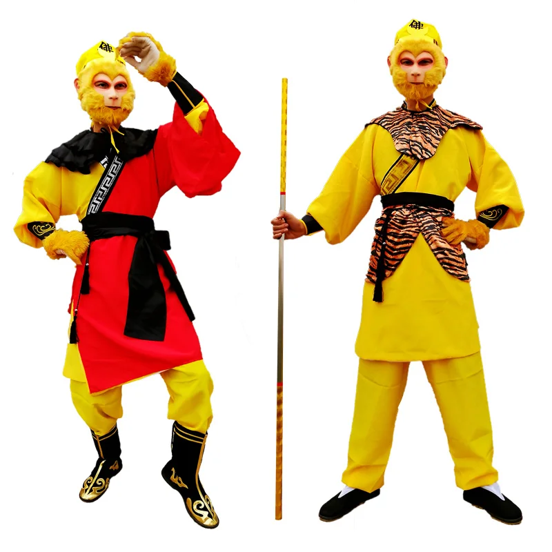 without stick Monkey King costume The journey to the West costume Sun Wukong cosplay costume Monkey king suit halloween costume
without stick Monkey King costume The journey to the West costume Sun Wukong cosplay costume Monkey king suit halloween costume