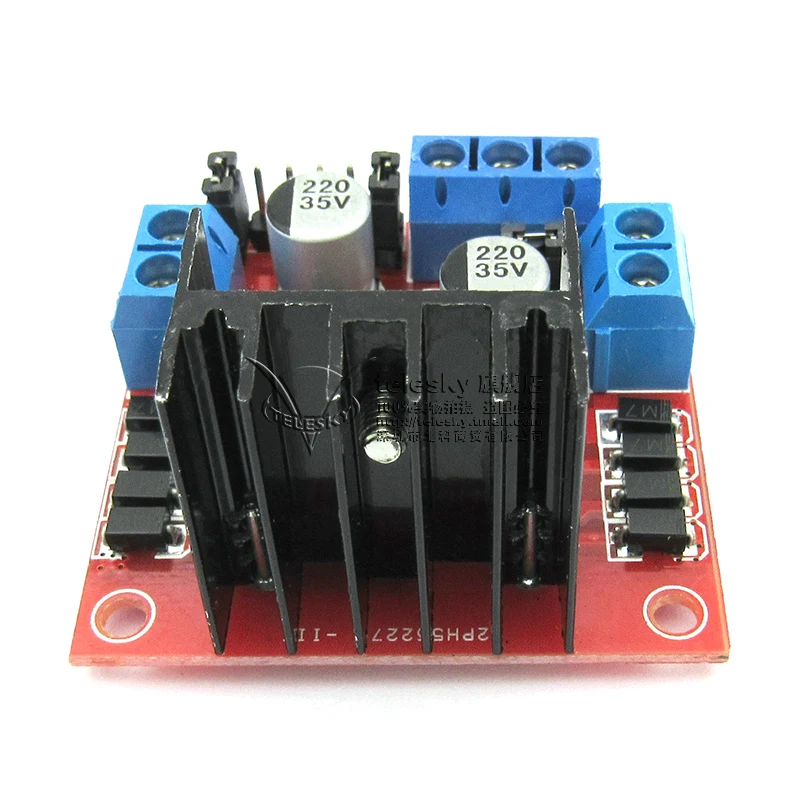 L298N motor drive board module DC stepper motor motor smart car robot accessories
L298N motor drive board module DC stepper motor motor smart car robot accessories