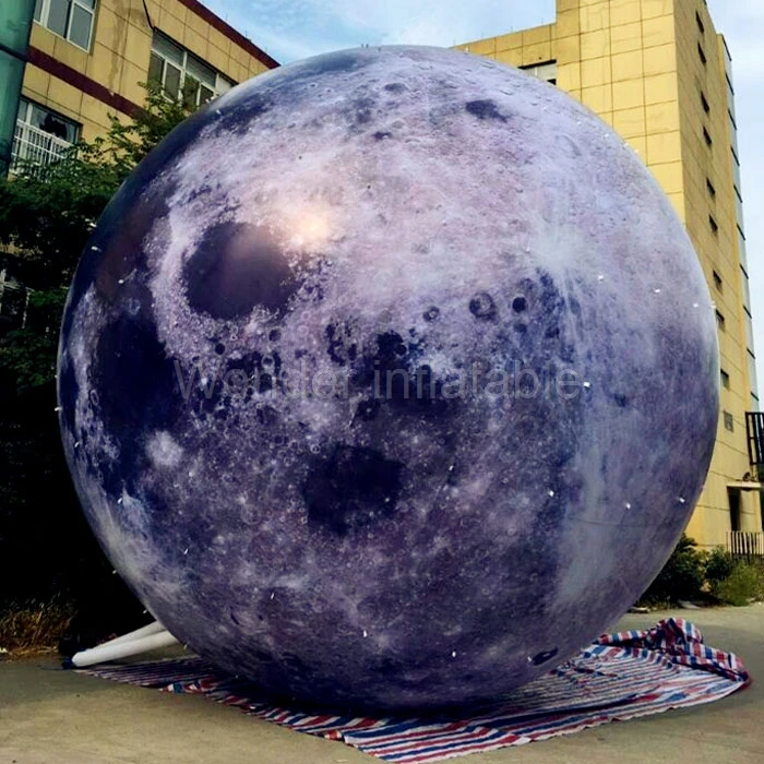 High quality outdoor 13ft giant inflatable moon ball with LED light inflatable planet balloon for advertising
High quality outdoor 13ft giant inflatable moon ball with LED light inflatable planet balloon for advertising