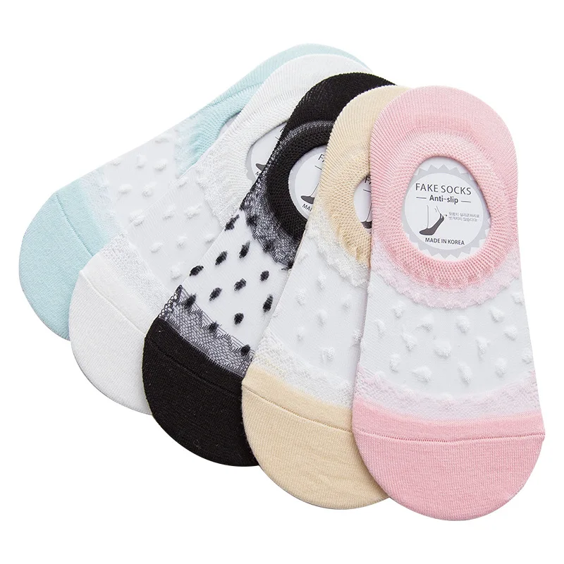 5 Pairs Women Socks Lovely Sexy Solid Candy Color Thin Lace Patchwork Ladies Socks Summer Breathable Durable Fashion Female Sock
5 Pairs Women Socks Lovely Sexy Solid Candy Color Thin Lace Patchwork Ladies Socks Summer Breathable Durable Fashion Female Sock