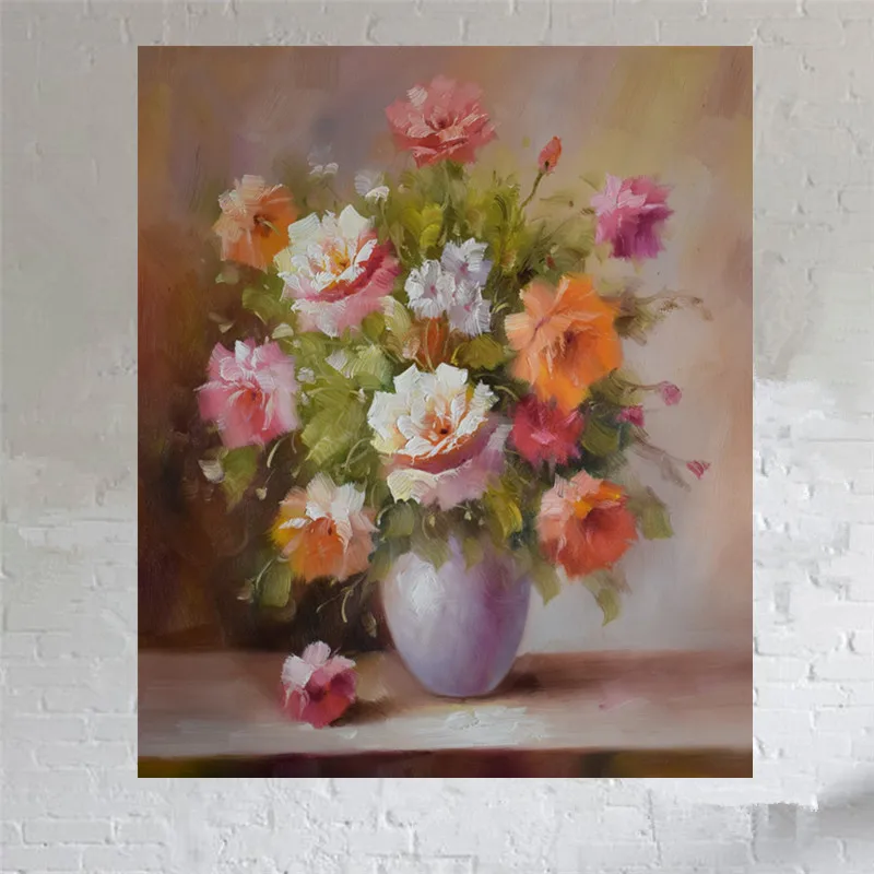 Hand Painted oil Painting on Canvas Impressionist Rose flower painting wall art decorative pictures for home 002#
Hand Painted oil Painting on Canvas Impressionist Rose flower painting wall art decorative pictures for home 002#