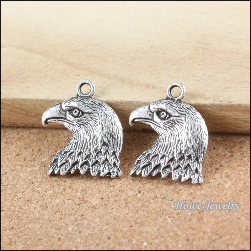 30 pcs Vintage Charms eagle Pendant Antique silver Fit Bracelets Necklace DIY Metal Jewelry Making B015
30 pcs Vintage Charms eagle Pendant Antique silver Fit Bracelets Necklace DIY Metal Jewelry Making B015