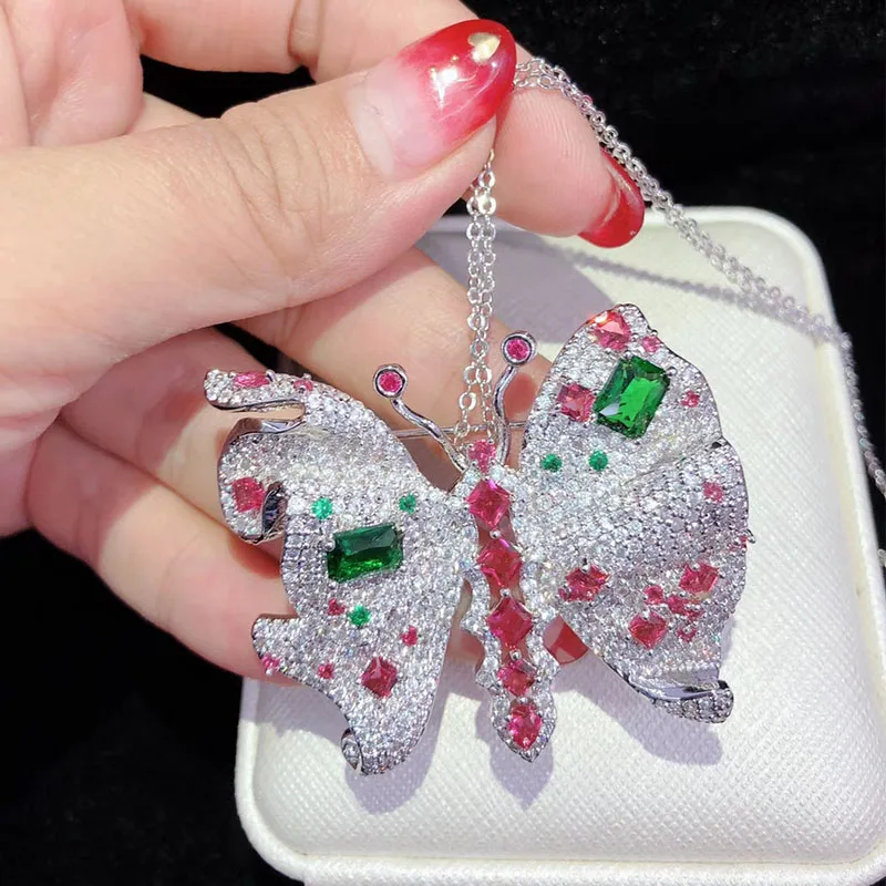 wow! zircon butterfly multicolor red/green /yellow brooch 39*47mm nature wholesale FPPJ hand make
wow! zircon butterfly multicolor red/green /yellow brooch 39*47mm nature wholesale FPPJ hand make