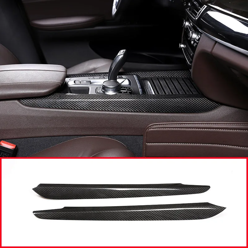 Панель центральной консоли для BMW X5 F15 2014-2018, боковые отделочные полосы, покрытие из настоящего углеродного волокна, аксессуары для интерьера автомобиля
Панель центральной консоли для BMW X5 F15 2014-2018, боковые отделочные полосы, покрытие из настоящего углеродного волокна, аксессуары для интерьера автомобиля