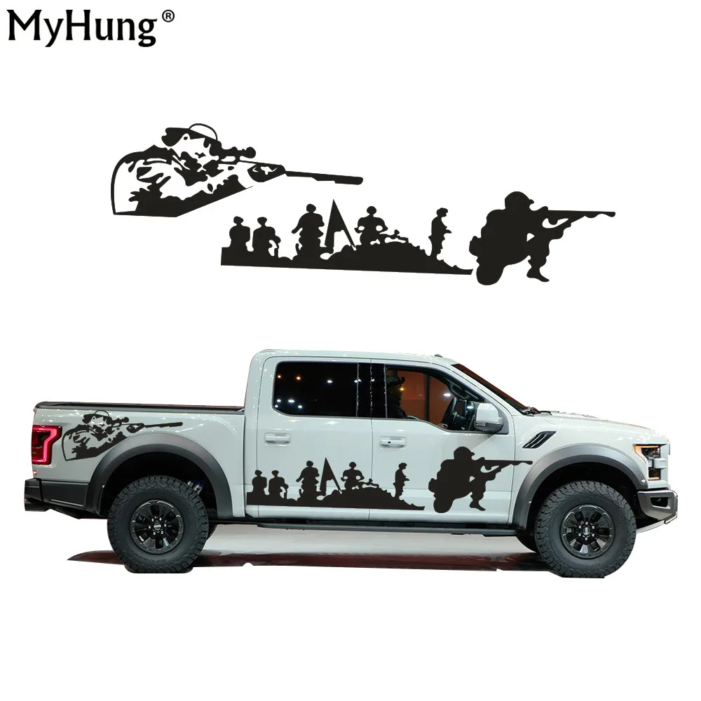 Creative DIY US Army Car Whole Body Sticker Decoration For Hummer Land Rover Pickup Off-Road Vehicle Auto Part 2PCS
Creative DIY US Army Car Whole Body Sticker Decoration For Hummer Land Rover Pickup Off-Road Vehicle Auto Part 2PCS