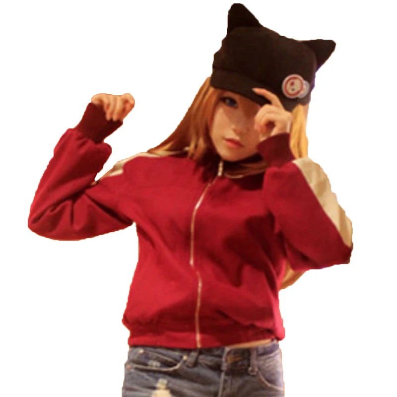 Эва Soryu Asuka Langley Cat Hat Косплей Костюм куртка пальто толстовка + шляпа 11
Эва Soryu Asuka Langley Cat Hat Косплей Костюм куртка пальто толстовка + шляпа 11