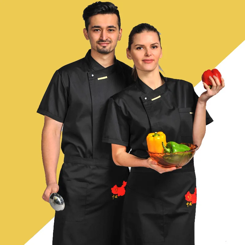 Chef Jacket Chef Uniform for Women Cooks Kitchen Uniform Colors High Quality Chef Clothes Short Sleeved B-6087
Chef Jacket Chef Uniform for Women Cooks Kitchen Uniform Colors High Quality Chef Clothes Short Sleeved B-6087