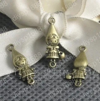100pcs/lot alloy bead Antique Bronze 19*8MM girl connection with 2 holes Jewelry Findings,Accessories pendant,JJA1683
100pcs/lot alloy bead Antique Bronze 19*8MM girl connection with 2 holes Jewelry Findings,Accessories pendant,JJA1683
