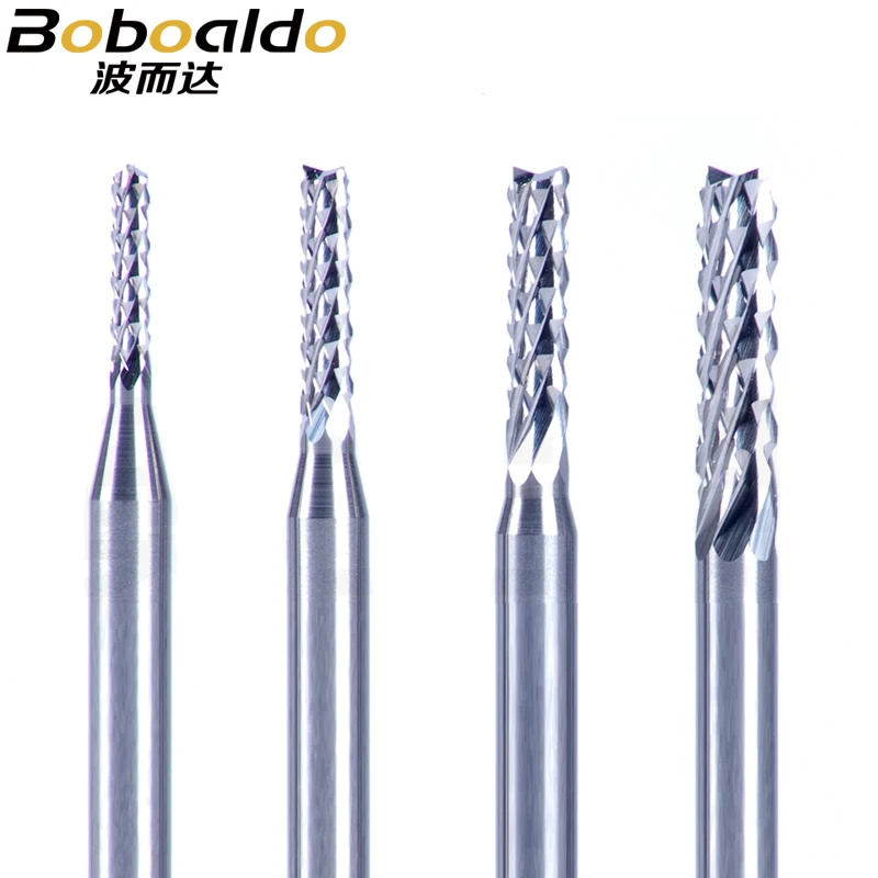 3.175mm SHK Carbide PCB Engraving Tools Carbide End Milling Cutter CNC Cutting Drill Hole Endmill Circuit Boards
3.175mm SHK Carbide PCB Engraving Tools Carbide End Milling Cutter CNC Cutting Drill Hole Endmill Circuit Boards