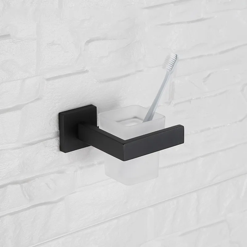 Black Finish bathroom stainless steel Toothbrush cup holder 170*120*95mm Unique design Bathroom Accessory
Black Finish bathroom stainless steel Toothbrush cup holder 170*120*95mm Unique design Bathroom Accessory