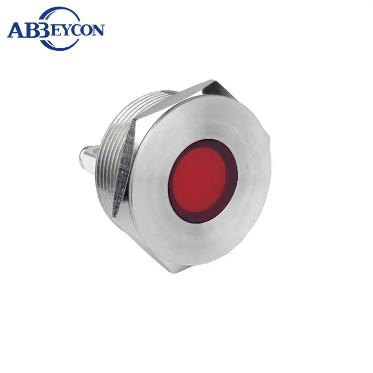 IN56 automotive Single light source 12v 110v 220v led Signal Lamp metal waterproof Pilot Lamp, 28mm anti-vandal indicator light
IN56 automotive Single light source 12v 110v 220v led Signal Lamp metal waterproof Pilot Lamp, 28mm anti-vandal indicator light