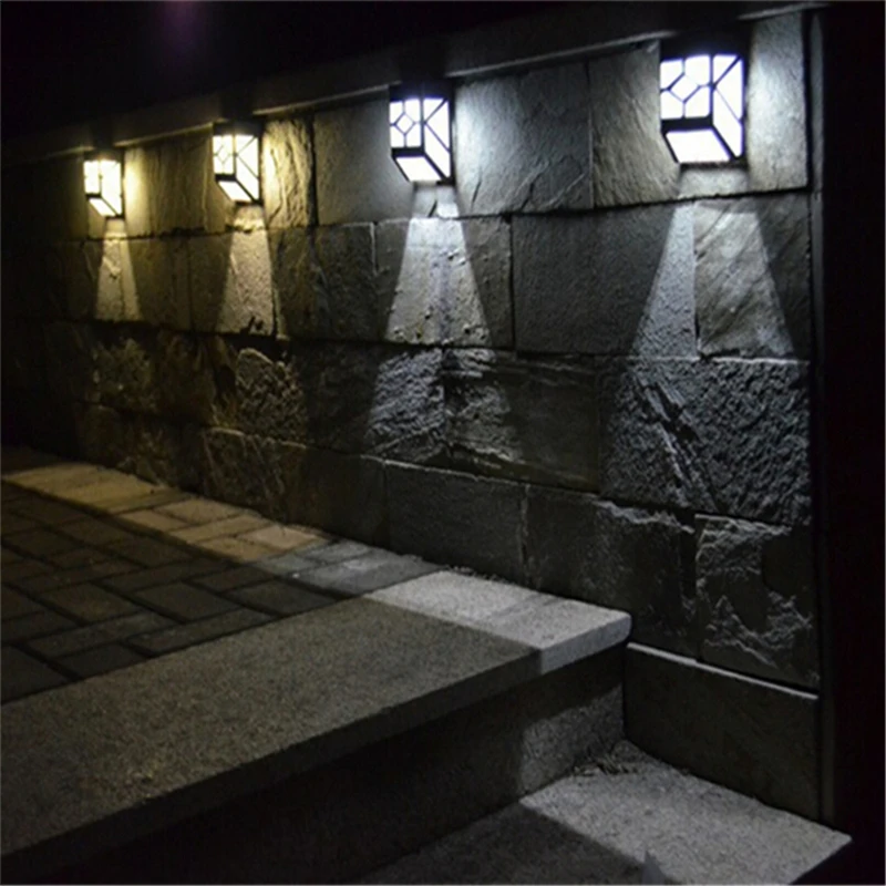 2pcs LED Solar Lights Outdoor Wall Lamp Solar Energy Garden Lights Waterproof With Two Super Bright LED Lamp Beads Wall Lamp
2pcs LED Solar Lights Outdoor Wall Lamp Solar Energy Garden Lights Waterproof With Two Super Bright LED Lamp Beads Wall Lamp