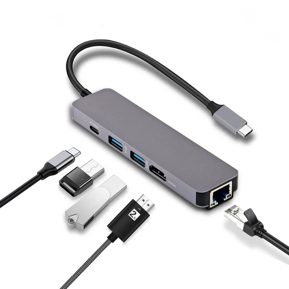 USB-C HUB Type C HUB to HDMI USB 3.0 RJ45 PD 3.0 Adapter for MacBook Pro Samsung Galaxy S9/S8 Huawei P20 Pro Type C USB 3.0 HUB
USB-C HUB Type C HUB to HDMI USB 3.0 RJ45 PD 3.0 Adapter for MacBook Pro Samsung Galaxy S9/S8 Huawei P20 Pro Type C USB 3.0 HUB