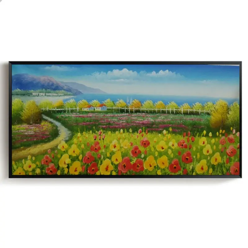 Oil Painting Seascape Hand painted Modern Wall Art Picture for Living room Pastoral Flower Canvas Paintings Abstract
Oil Painting Seascape Hand painted Modern Wall Art Picture for Living room Pastoral Flower Canvas Paintings Abstract