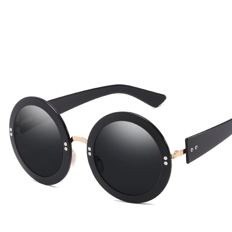 new retro round frame Sunglasses fashion color film glasses personality anti ultraviolet women's sun shading mirror OEM
new retro round frame Sunglasses fashion color film glasses personality anti ultraviolet women's sun shading mirror OEM