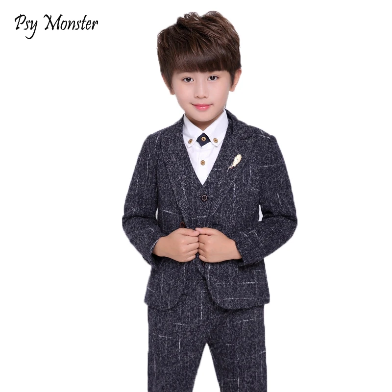 2018 Kids Wedding Blazer Suit 3PCS Jacket+Vest+Pants Flower Boys Formal Tuxedos School Singer Suit Kids Spring Clothing Set N57
2018 Kids Wedding Blazer Suit 3PCS Jacket+Vest+Pants Flower Boys Formal Tuxedos School Singer Suit Kids Spring Clothing Set N57