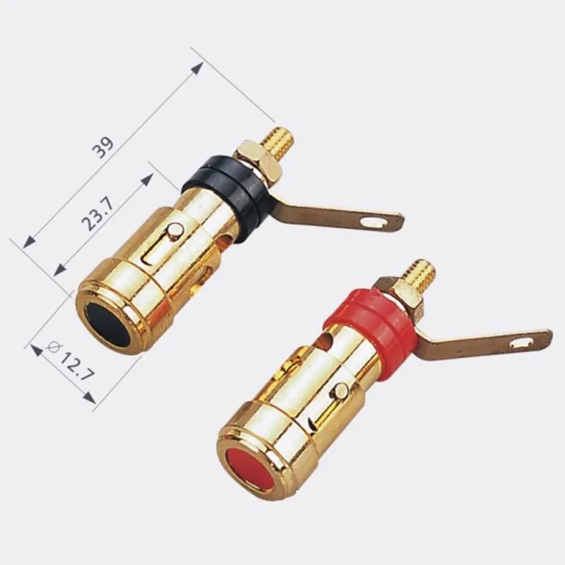 Wholesale 200pcs/lot Binding Post Speaker Terminal Spring Cable HIFI Audio Amplifier with gold plated NCT001
Wholesale 200pcs/lot Binding Post Speaker Terminal Spring Cable HIFI Audio Amplifier with gold plated NCT001