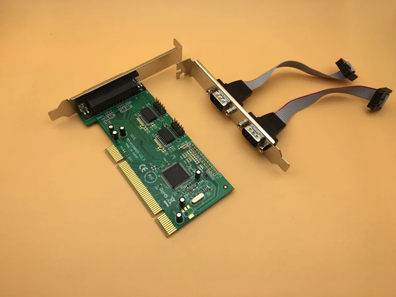 PCI Combo Serial/Parallel Card 2 Port Serial + 1 Port Parallel Expansion Card Serial Cards Chipset for MCS9865
PCI Combo Serial/Parallel Card 2 Port Serial + 1 Port Parallel Expansion Card Serial Cards Chipset for MCS9865