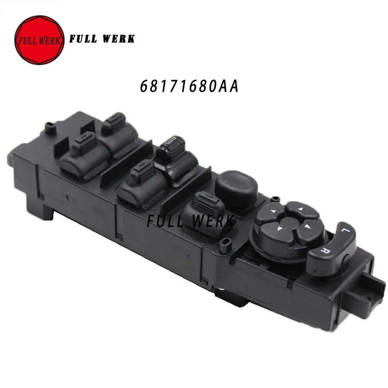 1pc 56049805AB Master Power Window Lift Switch Front Left LH Driver Side with Auto Down for Dodge Truck 68171680AA Switch
1pc 56049805AB Master Power Window Lift Switch Front Left LH Driver Side with Auto Down for Dodge Truck 68171680AA Switch