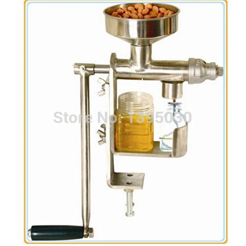 1PC Manual Oil Press Peanut Nuts Seeds Oil Press Expeller Small Oil Extractor Machine Press Pure Peanut Machine
1PC Manual Oil Press Peanut Nuts Seeds Oil Press Expeller Small Oil Extractor Machine Press Pure Peanut Machine