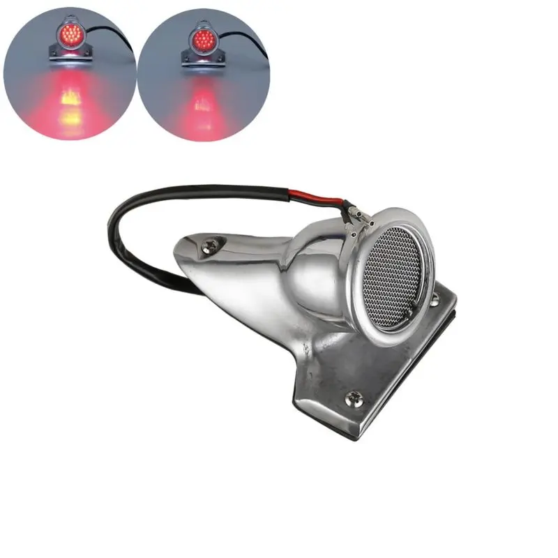 Rear Motorcycle Chrome Brake Tail Light With Mesh Lens For Harley Bobber Chopper
Rear Motorcycle Chrome Brake Tail Light With Mesh Lens For Harley Bobber Chopper