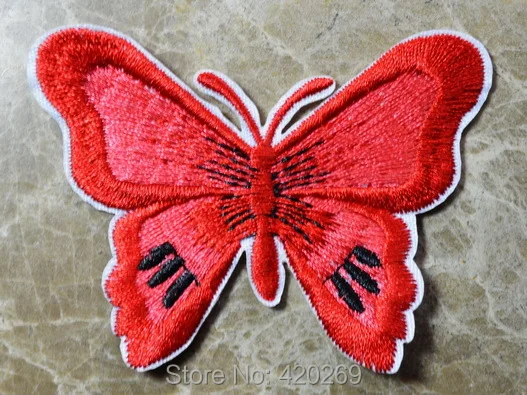 HOT SALE! ~ ~ Red Butterfly Iron On Patches, sew on patch,Appliques, Made of Cloth,100% Guaranteed Quality
HOT SALE! ~ ~ Red Butterfly Iron On Patches, sew on patch,Appliques, Made of Cloth,100% Guaranteed Quality