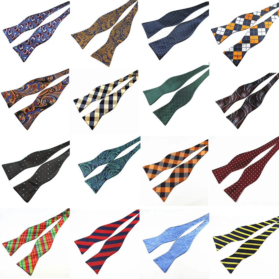 Adjustable Bowties Self Bow Tie Men's 100% Silk Jacquard Woven Men Classic Wedding Party Bow Ties Multi-Colors
Adjustable Bowties Self Bow Tie Men's 100% Silk Jacquard Woven Men Classic Wedding Party Bow Ties Multi-Colors