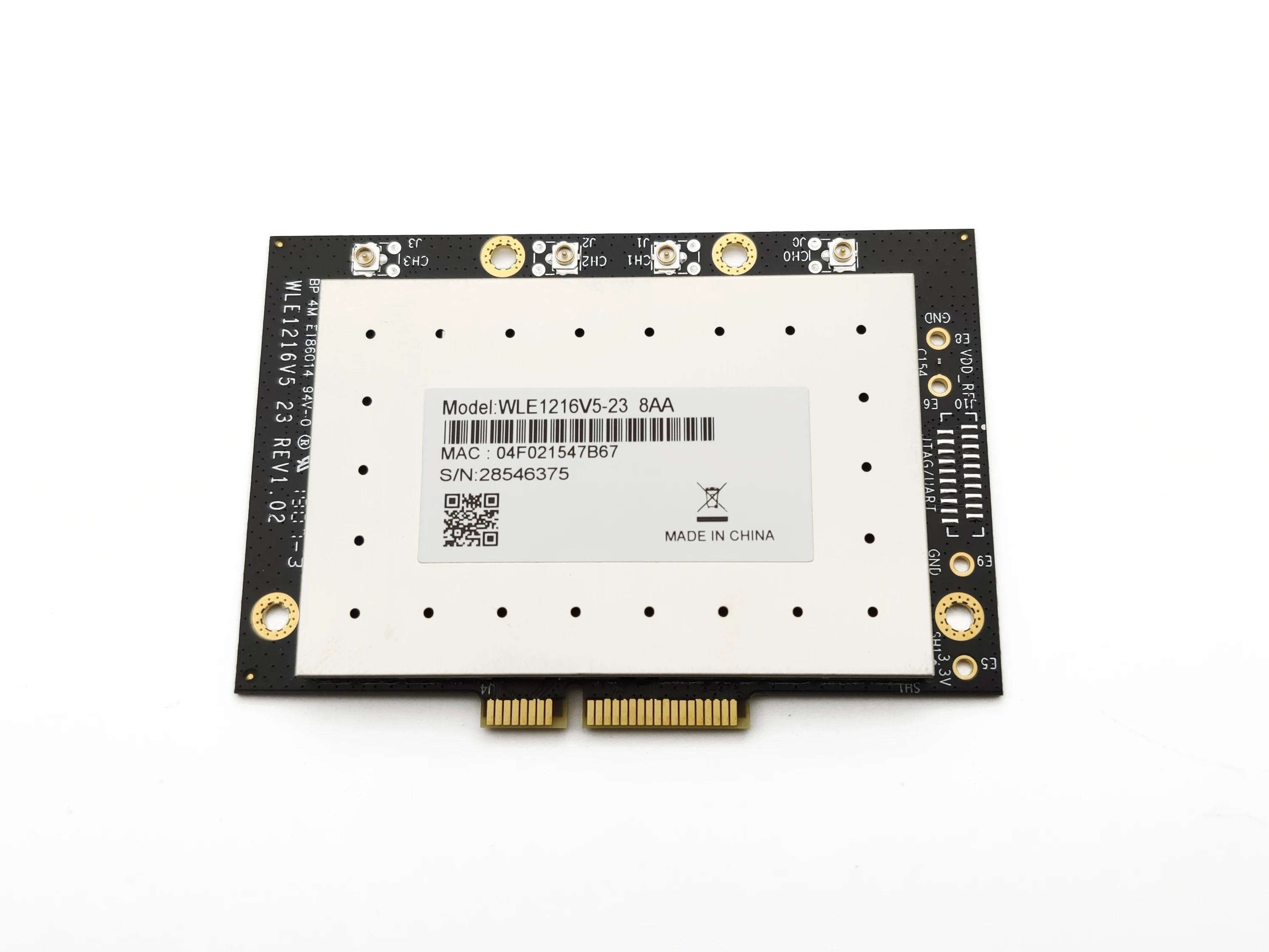 JINYUSHI For Brand new PCIE Compex WLE1216V5-23 wireless Network card QCA9980 4*4 802.11AC 5G Wave 2 module in stock
JINYUSHI For Brand new PCIE Compex WLE1216V5-23 wireless Network card QCA9980 4*4 802.11AC 5G Wave 2 module in stock
