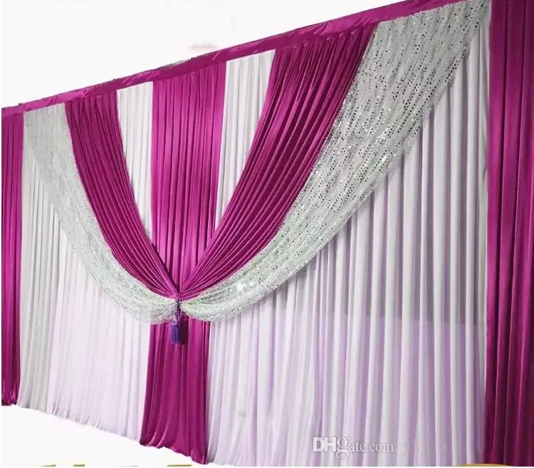 10ftX20ft Wedding Backdrops Curtain Silver Sequins wedding background Ice Silk Scene Decorative Curtain Wedding Decoations
10ftX20ft Wedding Backdrops Curtain Silver Sequins wedding background Ice Silk Scene Decorative Curtain Wedding Decoations