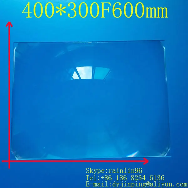 free shipping 400*300 F600 fresnel lens for diy projector condenser lens Supports custom
free shipping 400*300 F600 fresnel lens for diy projector condenser lens Supports custom