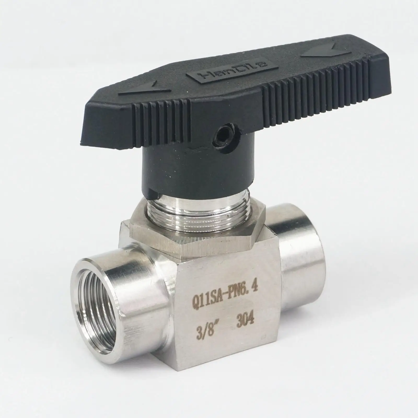 3/8" BSP Euqal Female 304 Stainless Steel Shut Off Ball Valve Water Gas Oil 60 Bar
3/8" BSP Euqal Female 304 Stainless Steel Shut Off Ball Valve Water Gas Oil 60 Bar