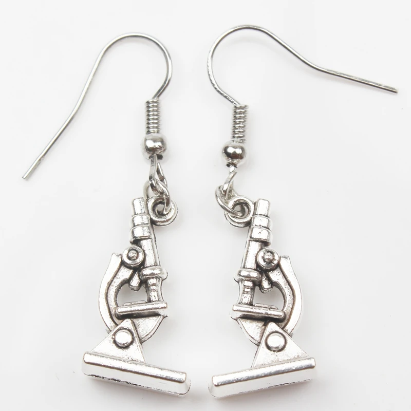Charisma Human chemical bottle microscope cone silver plated mini earrings fashion jewelry friends teacher gift DIY
Charisma Human chemical bottle microscope cone silver plated mini earrings fashion jewelry friends teacher gift DIY