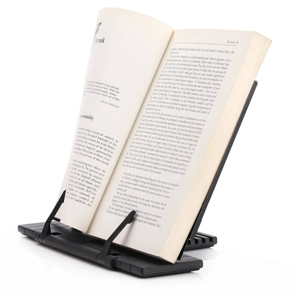 Portable Steel Book Stand Frame Reading Desk Holder with 7 Tilt Adjustable Grooves,iPad/Cookbook / Music / Document stand holder
Portable Steel Book Stand Frame Reading Desk Holder with 7 Tilt Adjustable Grooves,iPad/Cookbook / Music / Document stand holder