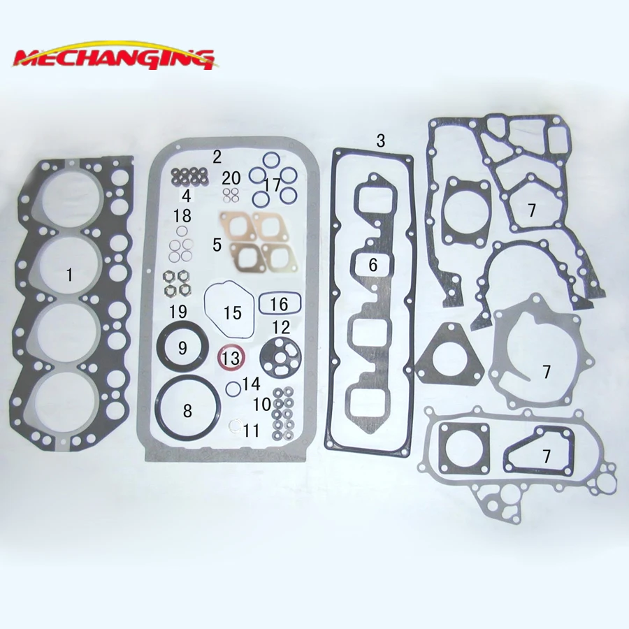 TD23 FOR NISSAN CABSTAR URVAN Box 2.3 D Diesel metal Engine Rebuilding Kits Full Set Engine Gasket 10101-43G26
TD23 FOR NISSAN CABSTAR URVAN Box 2.3 D Diesel metal Engine Rebuilding Kits Full Set Engine Gasket 10101-43G26