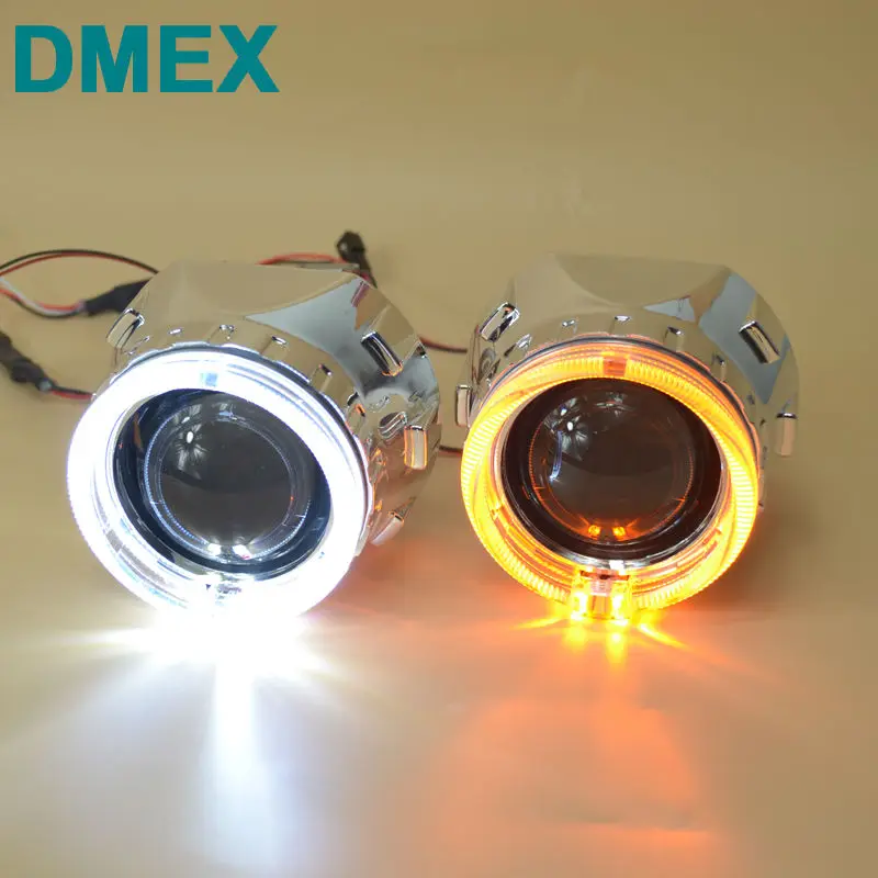 DMEX Car Styling 2 PCS HID Projector Lens Mini HID Bixenon H1 HeadLight Lens Suitable for H4 H7 Car Headlight House
DMEX Car Styling 2 PCS HID Projector Lens Mini HID Bixenon H1 HeadLight Lens Suitable for H4 H7 Car Headlight House