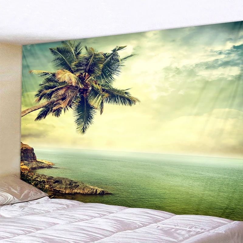 XIANYUNHE Seaside Scenery Print Wall Tapestry Cheap Hippie Wall Hanging Hohemian Tapestry Tapestry Mandala Wall Art Decorat
XIANYUNHE Seaside Scenery Print Wall Tapestry Cheap Hippie Wall Hanging Hohemian Tapestry Tapestry Mandala Wall Art Decorat