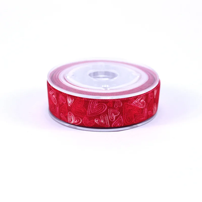 5/8" Heat transfer printed Valentine red FOE fold over elastic for hair ties headband accessories welcome custom printed
5/8" Heat transfer printed Valentine red FOE fold over elastic for hair ties headband accessories welcome custom printed