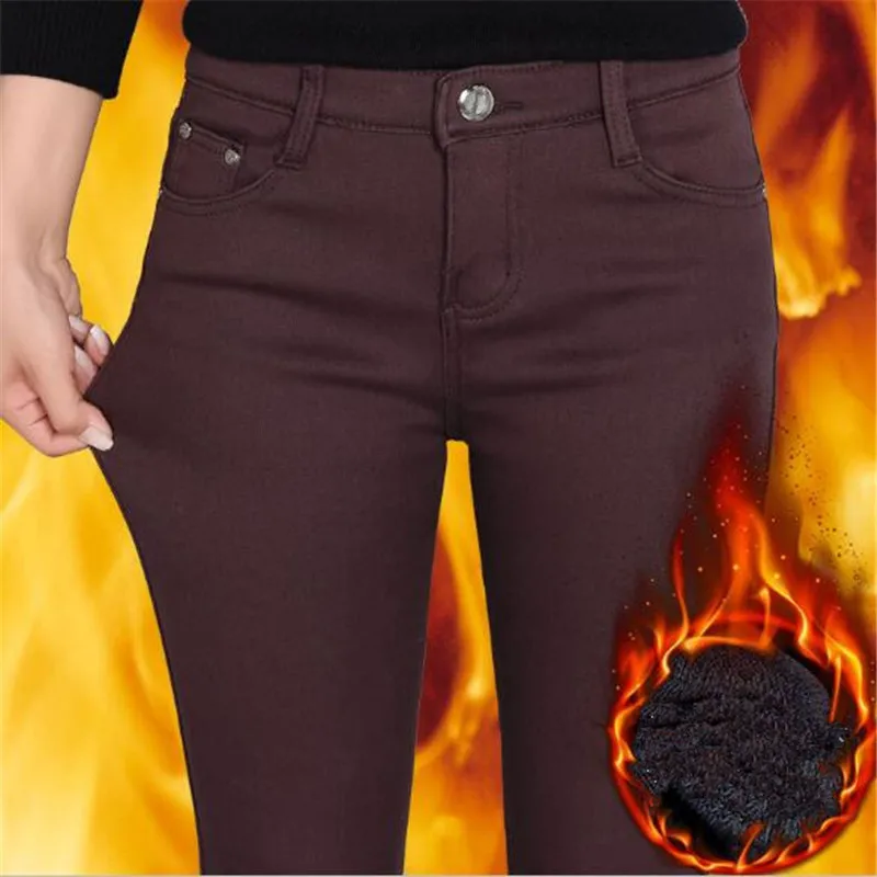2024 Women Winter Warm Pants Thickening Fleece Skinny Pencil Pants Female Stretch Leggings Solid T2K Clothes Streetpants P8572
2024 Women Winter Warm Pants Thickening Fleece Skinny Pencil Pants Female Stretch Leggings Solid T2K Clothes Streetpants P8572