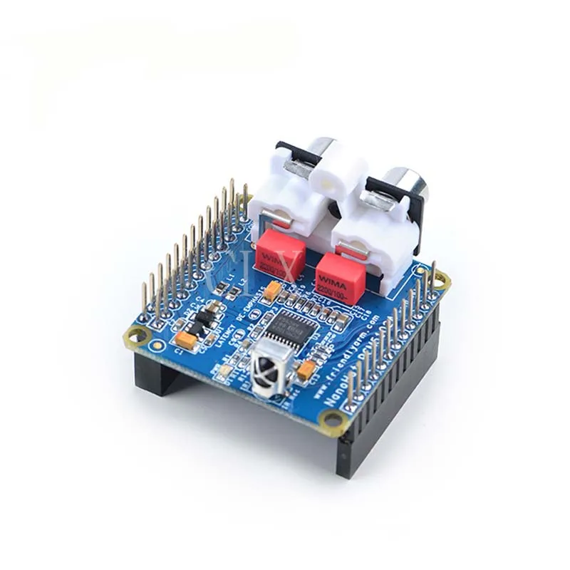 NanoHat PCM5102A, совместим с NanoPi NEO/NEO Air, аудиочипом DAC и низким уровнем шума NS, частота выборки составляет 384 кГц
NanoHat PCM5102A, совместим с NanoPi NEO/NEO Air, аудиочипом DAC и низким уровнем шума NS, частота выборки составляет 384 кГц
