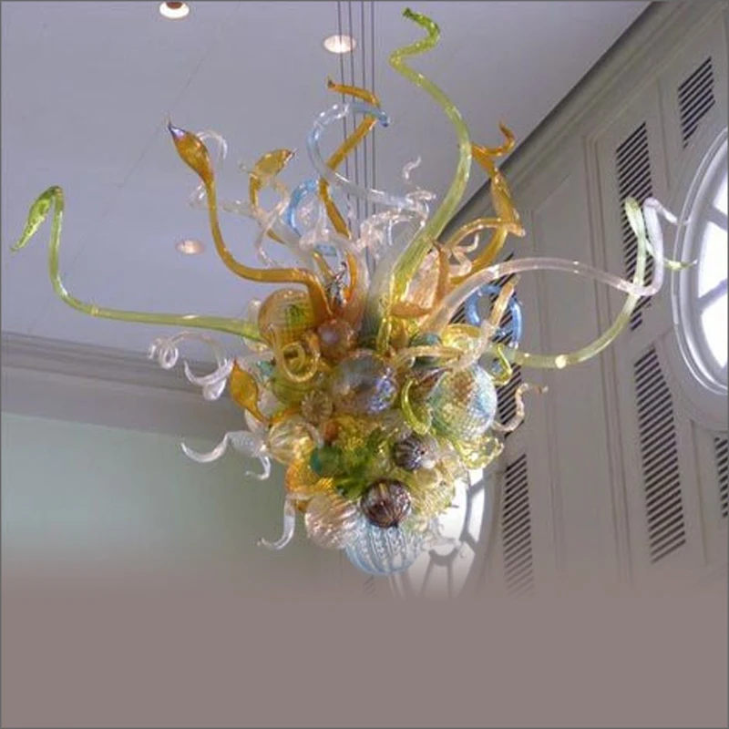 Custom Decorative Handmade Blown Glass Chihuly Chandelier Art Glass Chandelier for Bedroom Decor
Custom Decorative Handmade Blown Glass Chihuly Chandelier Art Glass Chandelier for Bedroom Decor