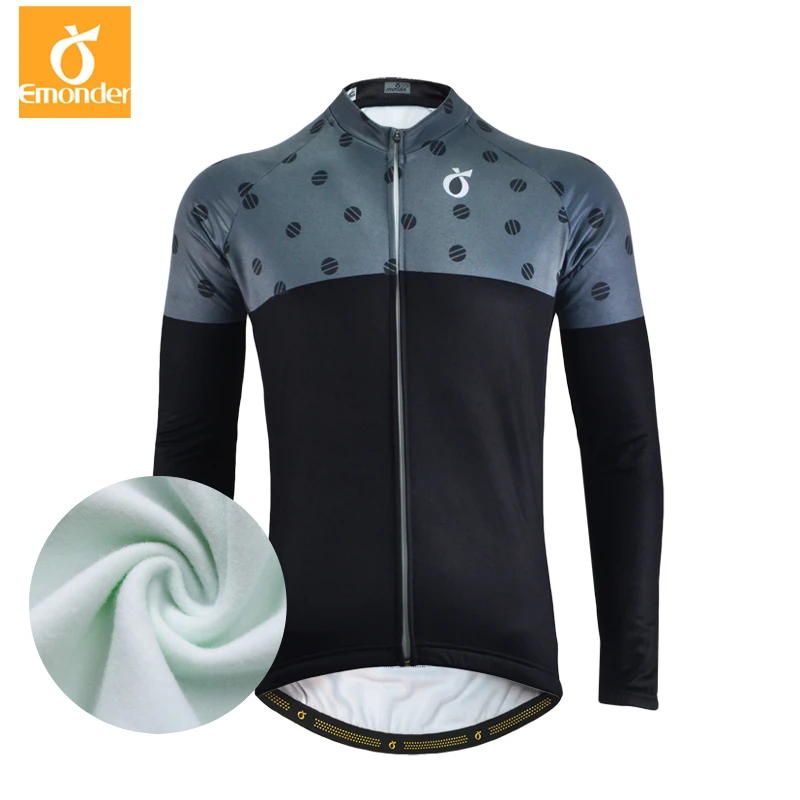 Winter Fleece Long Sleeve Cycling Jersey Thermal Fleece Cycling Clothing Men Warm Up Bicycle Clothing Windproof Soft Coat
Winter Fleece Long Sleeve Cycling Jersey Thermal Fleece Cycling Clothing Men Warm Up Bicycle Clothing Windproof Soft Coat