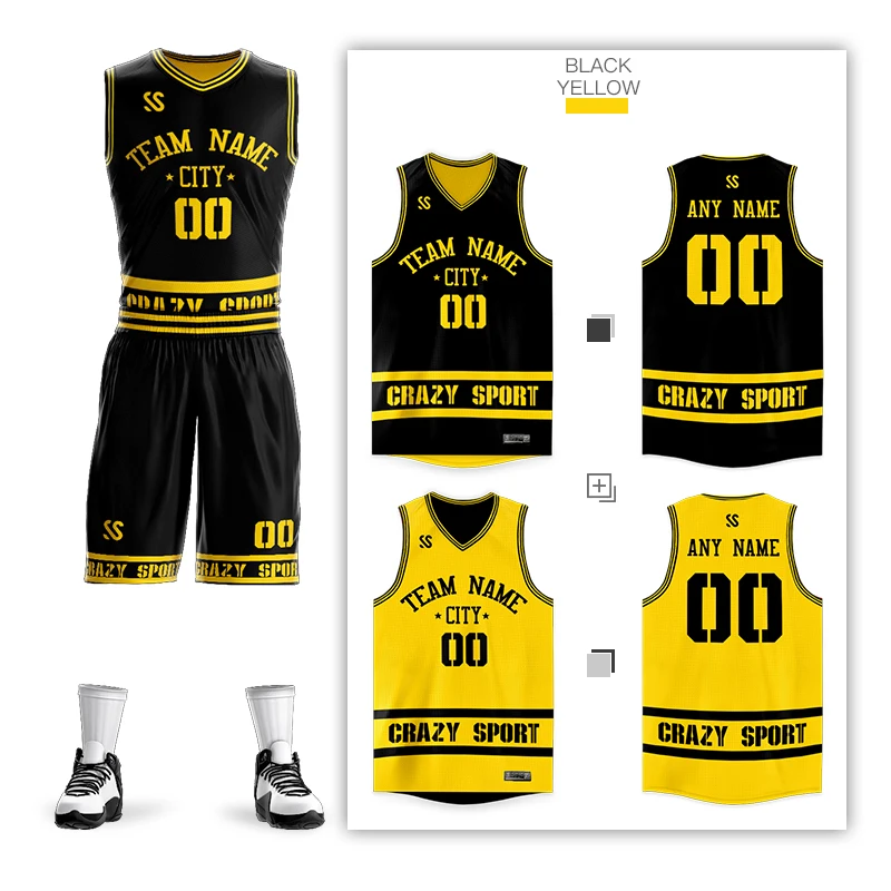 Custom DIY basketball jerseys Set Uniforms kits Mens Child Reversible Basketball shirts shorts clothes Double-side Sportswear
Custom DIY basketball jerseys Set Uniforms kits Mens Child Reversible Basketball shirts shorts clothes Double-side Sportswear