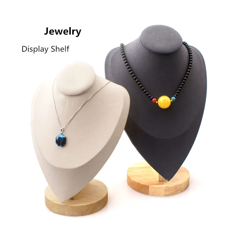 New 2019 Jewelry Display Shelf Black Necklace Wood Model Shows Luxury Pendant Display Tools W019
New 2019 Jewelry Display Shelf Black Necklace Wood Model Shows Luxury Pendant Display Tools W019