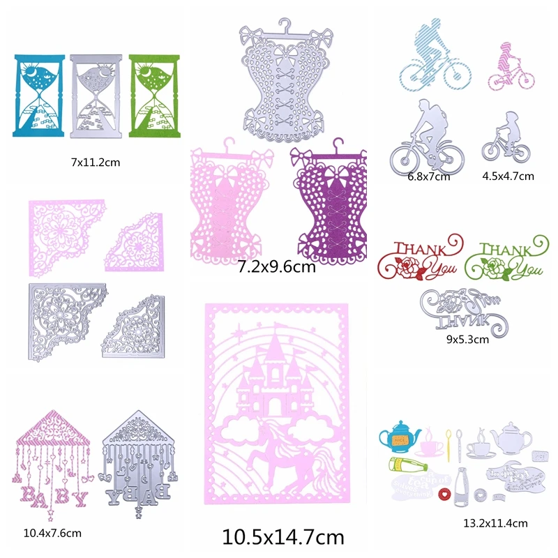 Mixed Metal Cutting Dies Stencils For DIY Scrapbooking Christmas Decorative Embossing Paper Cards Craft Die Cutting Template
Mixed Metal Cutting Dies Stencils For DIY Scrapbooking Christmas Decorative Embossing Paper Cards Craft Die Cutting Template