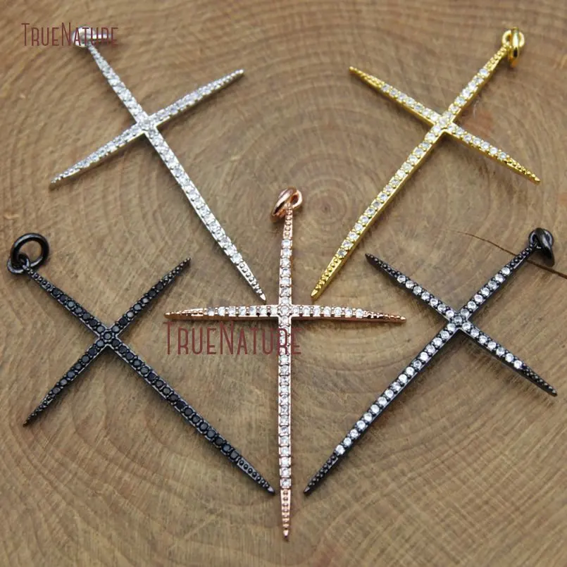 Wholesale Cross Pendant Cubic Zircon Micro Paved Elegant Charm Jewelry 45*29 mm PM9181
Wholesale Cross Pendant Cubic Zircon Micro Paved Elegant Charm Jewelry 45*29 mm PM9181