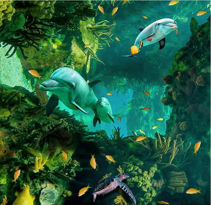 custom 3d floor Dolphin mother and child wallpaper mural 3d flooring wallpaper for bedroom pvc roll floor vinyl-sticker-roll
custom 3d floor Dolphin mother and child wallpaper mural 3d flooring wallpaper for bedroom pvc roll floor vinyl-sticker-roll