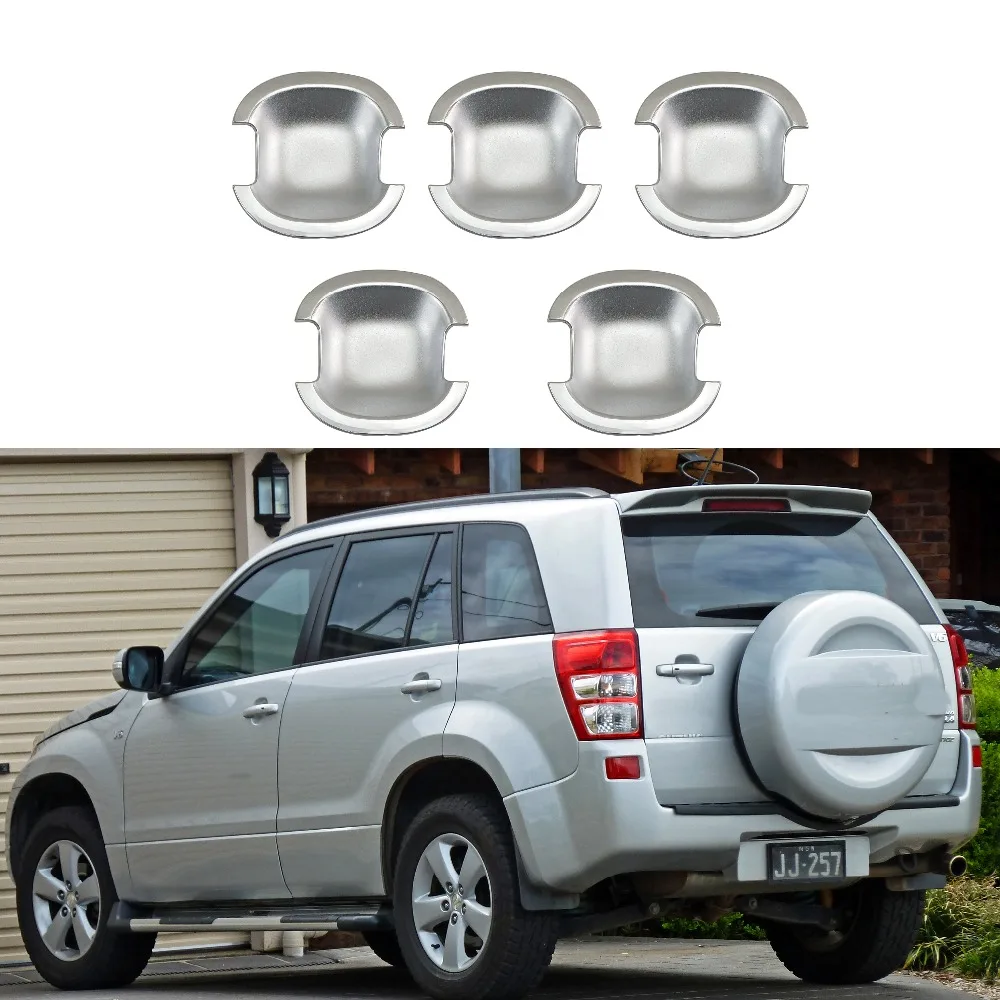 For Suzuki Grand Vitara JT 2008-2014 Car The door handle bowl Covers ABS Chrome Accessories Stickers Car Styling 5pcs
For Suzuki Grand Vitara JT 2008-2014 Car The door handle bowl Covers ABS Chrome Accessories Stickers Car Styling 5pcs