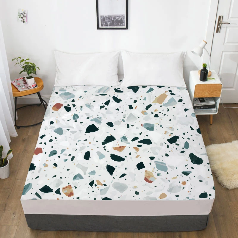 3D HD Digital Printing Custom Bed Sheet With Elastic,Fitted Sheet Twin Full Queen King,Marble Mattress Cover 180x200
3D HD Digital Printing Custom Bed Sheet With Elastic,Fitted Sheet Twin Full Queen King,Marble Mattress Cover 180x200